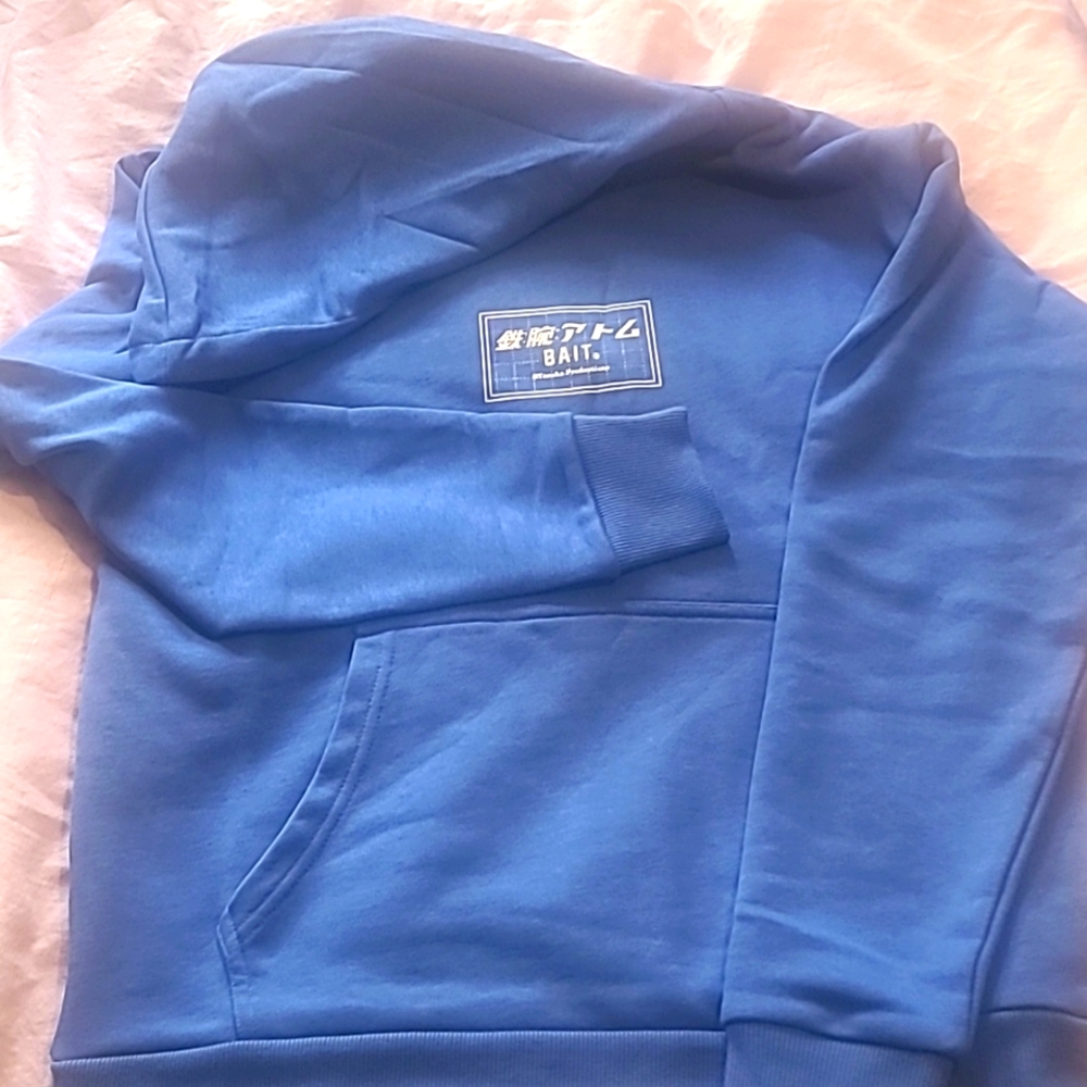 BAIT ATOM PROJECRoyal blue sweatshirt/hoodie. Bran new ,never worn.  Medium size